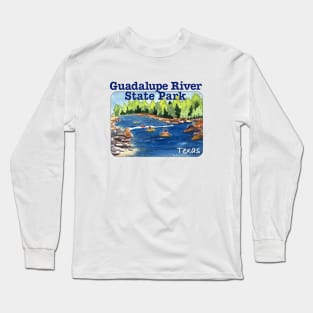 Guadalupe River State Park, Texas Long Sleeve T-Shirt